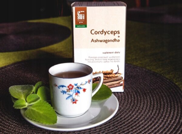 Herbata Cordyceps + Ashwagandha